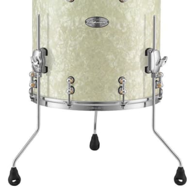 Pearl Music City Custom Reference Pure Series 14"x14" Floor Tom BLUE SATIN MOIRE RFP1414F/C721 image 17