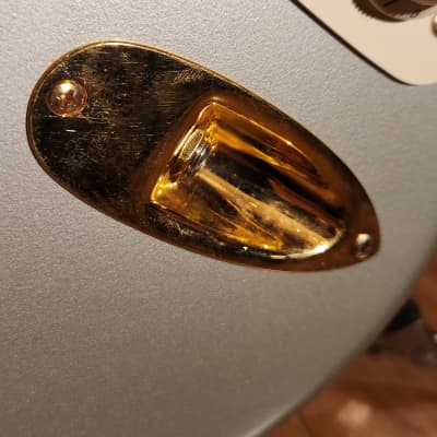 Fender 1997 Custom Shop Stratocaster 1958 Reissue Inca Silver Gold Hardware w/COA-Original Tweed Hard Case image 11
