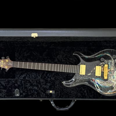 Rare Carlos Santana’s Personal Custom-Made PRS Dragon 2000 Guitar image 2