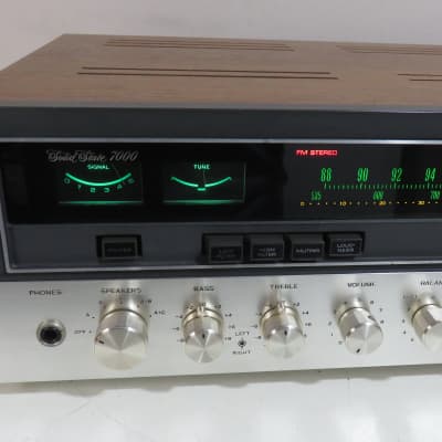 SANSUI 7000 STEREO RECEIVER WORKS PERFECT SERVICED FULLY RECAPPED MINT CONDITION image 3