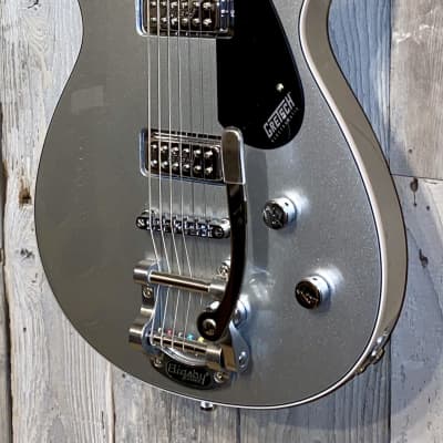 New Gretsch G5260T Electromatic Jet Baritone with Bigsby   Airline Silver, Support Small Business ! image 4