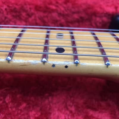 Aria 70s Vintage Strat MIJ Japan Pre Lawsuit SS Frets Push | Reverb