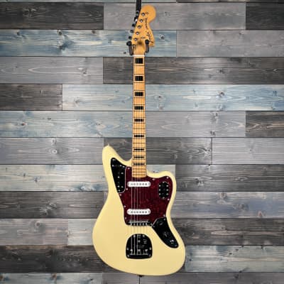 Fender Vintera II '70s Jaguar, Maple Fingerboard, Vintage White image 1