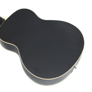 Fender Top Hat Black Resonator Acoustic Guitar image 5