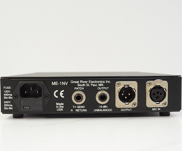 [未使用]Great  ME-1NV Great River ME-1NV Single Channel Microphone Preamp