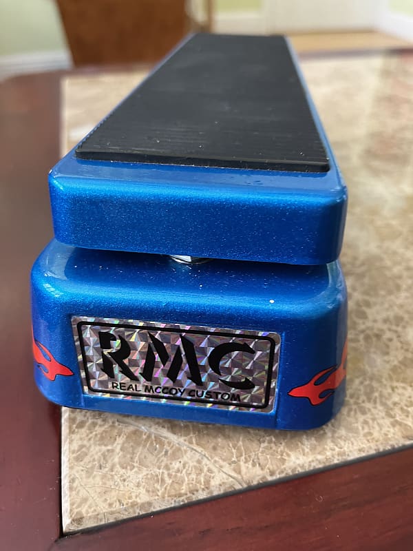 Teese RMC real McCoy special edition Joe Walsh wah Blue | Reverb