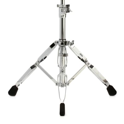 DW CP9500DXF 9000 Series Hi-hat Stand with Extended Footboard - 3-leg  Bundle with DW DWCP9701 9000 Series Low Boom Ride Cymbal Stand image 3