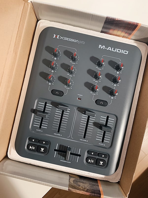 M-Audio X-Session Pro USB MIDI Controller, DJ Mixer | Reverb