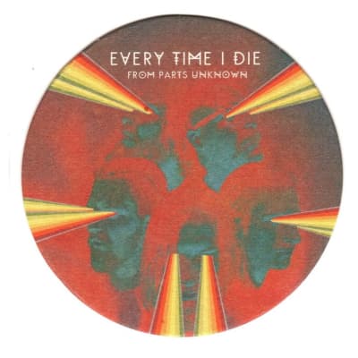 Every Time I Die - From Parts Unknown Ltd Ed New RARE Drink Coasters Set! image 3