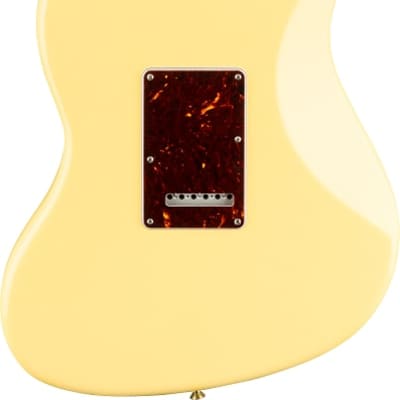 Fender American Performer Jazzmaster Electric Guitar Rosewood FB, Vintage White image 9