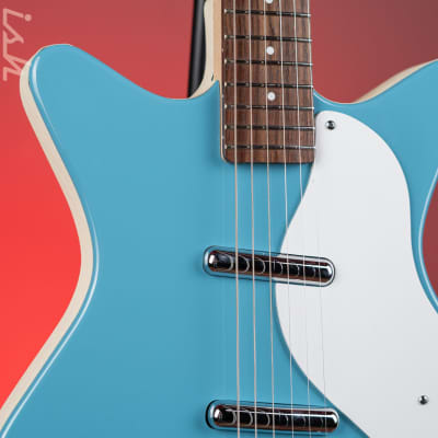 Danelectro Stock '59 Electric Guitar Aquamarine image 3