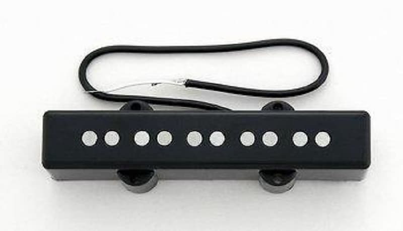 PU-JB-BE Black Bar Magnet Bridge Pickup for Jazz Bass