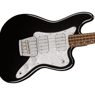 Fender Squier Paranormal Rascal Bass HH - Metallic Black image 1