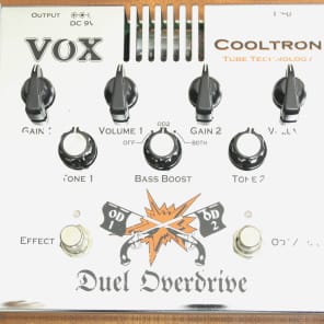 VOX Cooltron CT07DO Duel Overdrive Pedal | Musician's Friend