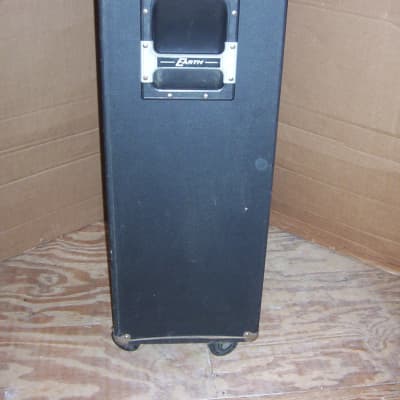 Vintage Used 70's Earth Bass Speaker Cabinet B-25E with original Cover image 4