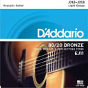D'Addario EJ11 80/20 Bronze Acoustic Strings 12-53