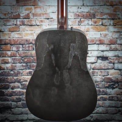 Art & Lutherie Americana Dreadnought Acoustic Electric Guitar | Faded Black image 4
