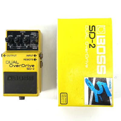 Reverb.com listing, price, conditions, and images for boss-sd-2-dual-overdrive