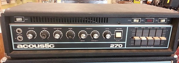 Acoustic top 270 amp
