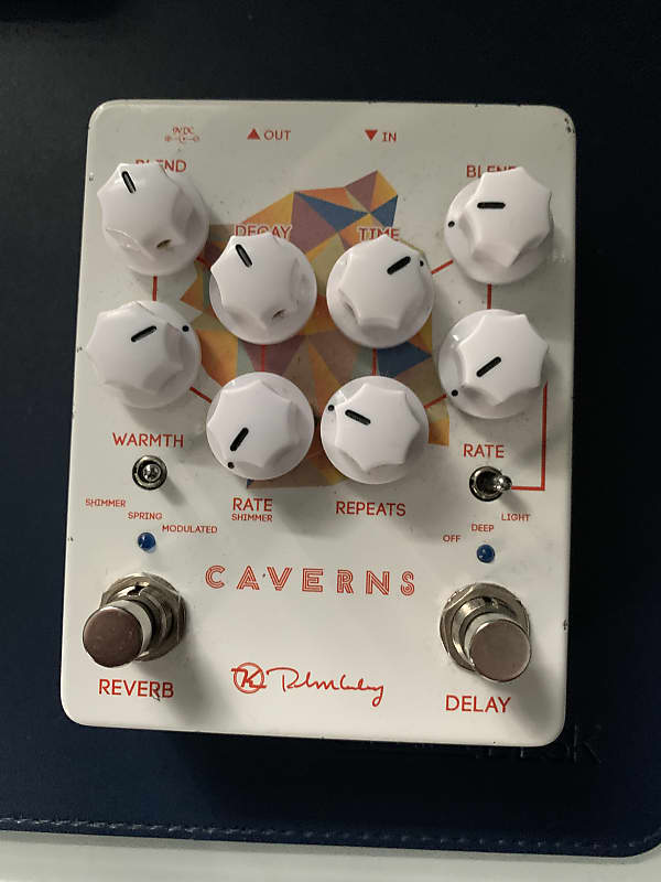Keeley Caverns Reverb / Delay V2 2017 Present White Reverb