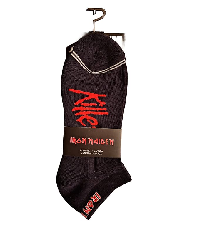 Iron Maiden Premium Cushioned Ankle Socks IMB401-001-L | Reverb