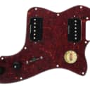 920D Custom Seymour Duncan P-Rails Loaded Classic Series '72 T Style Pickguard w/ 3-Way Switching and P-Rails Style Push/Pull Controls, TO/BK