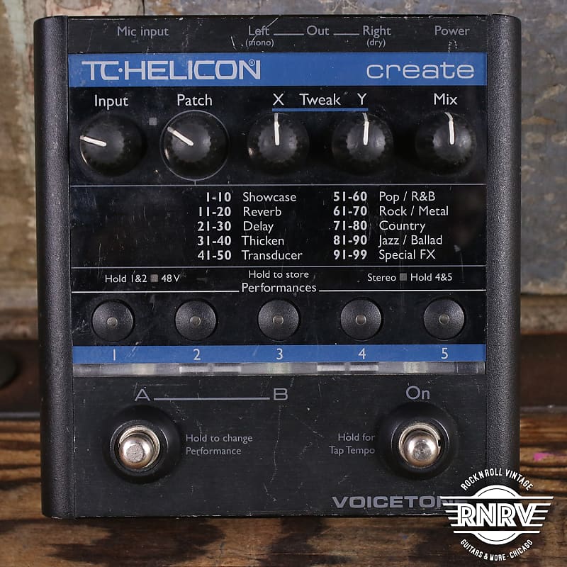 TC Helicon VoiceTone Create 2007 - 2009 - Black