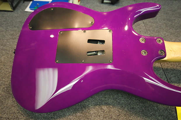 RARE Trans Purple Kramer Striker 211 with Floyd Rose | Reverb