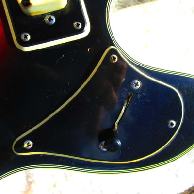 Univox 335 Style Guitar, 1960's, Japan, "Player", Case image 8