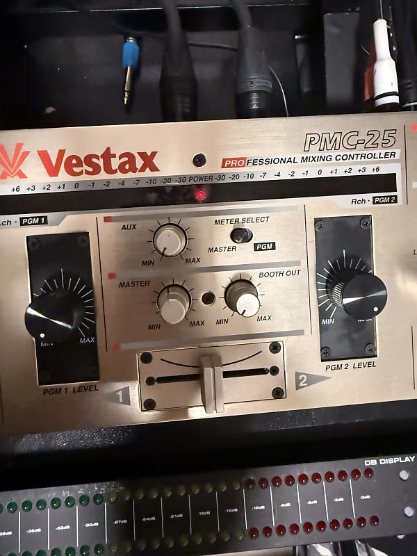 VESTAX べスタクス PMC-25 VESTAX PMC-25 Rotary DJ Mixer Super Clean (RARE) | eBay