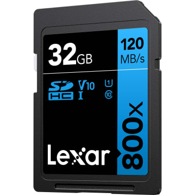 Lexar 32GB High-Performance 800x UHS-I SDHC Memory Card (2-Pack) image 4