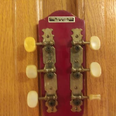 Vintage CHECKMATE Guitar with Electric Clock Insert image 7