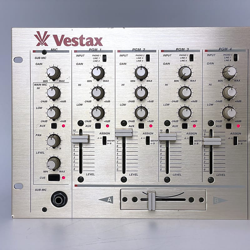モモタロ　vestax pmc400 DJミキサー考察 VESTAX PMC-400 - filter Q [Web, Ad, and House