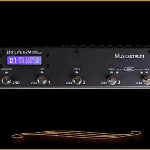 MusicomLAB EFX Lite 62M MIDI Footcontroller and Loop Switcher