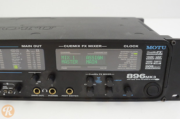 【完動品】★MOTU★896 Firewireインターフェース 初期型 MOTU 896HD Firewire | zZounds