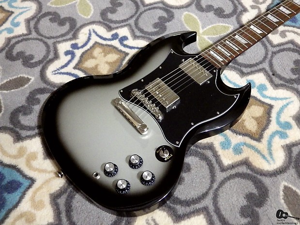 Epiphone shop sg silverburst