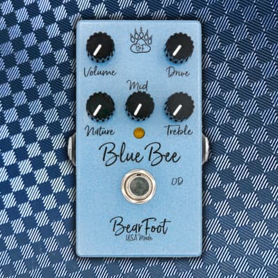 レア Bearfoot FX ベースオーバードライブ blueberry BOD レア Bearfoot FX ベースオーバードライブ blueberry BOD 音響的