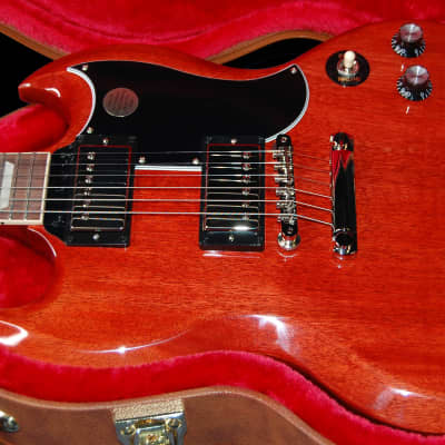 NEW! 2020 Gibson SG Standard '61 Stop Tail - Vintage Cherry Finish - Authorized Dealer - CASE image 4