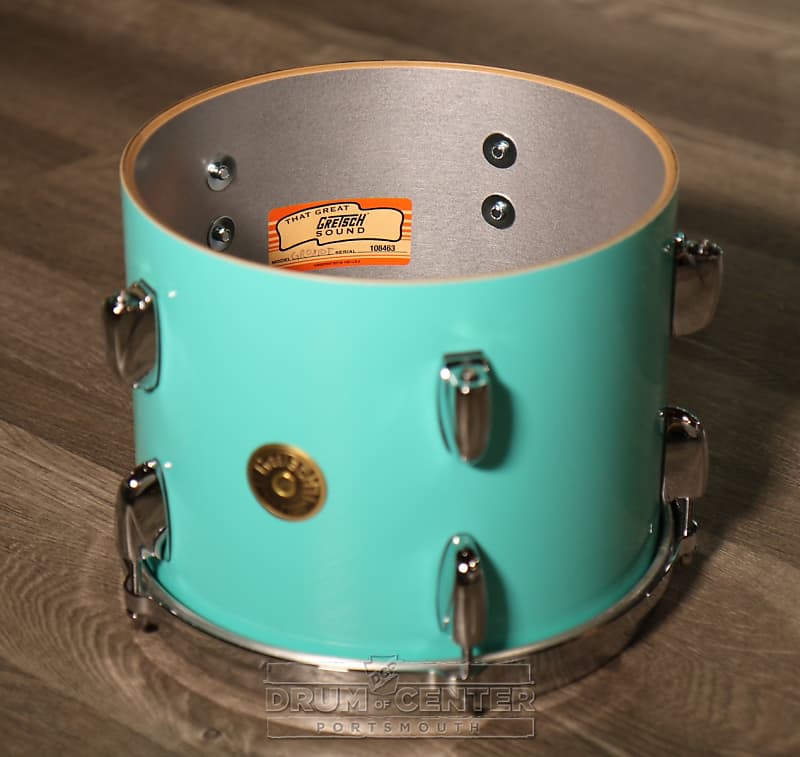 Gretsch USA Custom 5pc Drum Set Seafoam Green Gloss Reverb