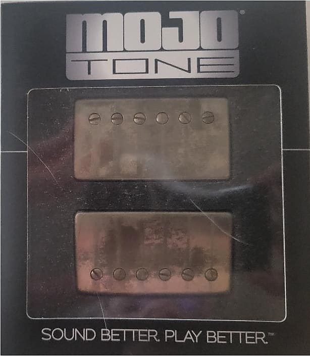 Mojotone "59 Clone" Aged Humbucker Pickup Set 2021 Nickel | Reverb