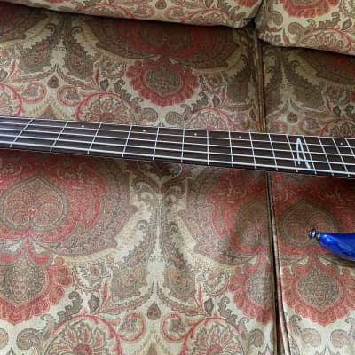 Dingwall Lee Sklar Signature 5 String Bass 2015 Candy Blueberry Gloss image 5