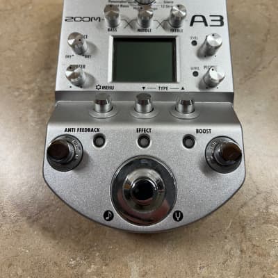 Zoom A3 Acoustic Guitar Preamp and Multi-Effect