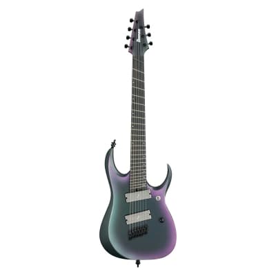 Ibanez RGD71ALMS-BAM 7 String Electric Guitar, Black Aurora Burst Matte image 2
