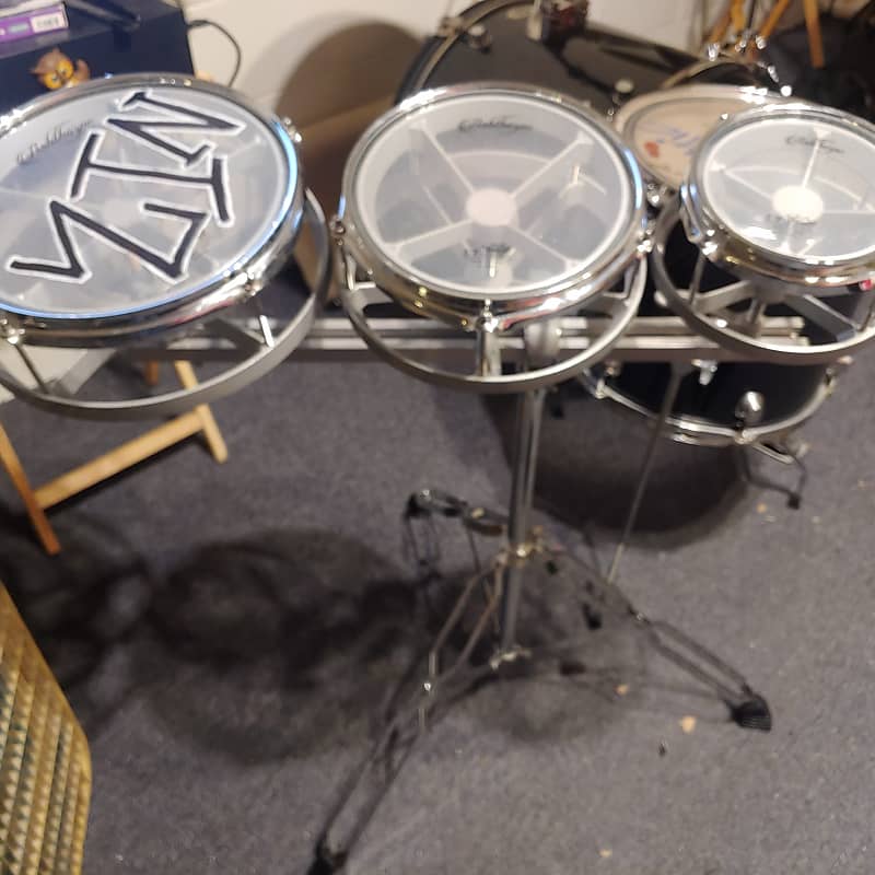 Local Kansas Pickup Ashthorpe Roto Toms 6", 8" and 10" Remo Reverb