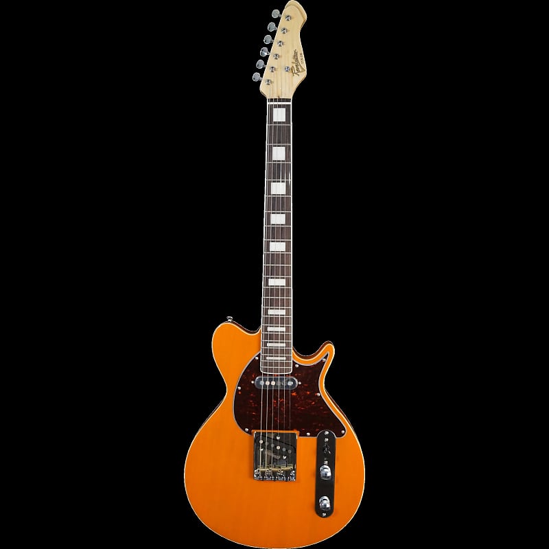 Revelation TTX-DB Transparent Orange Electric Guitar image 1