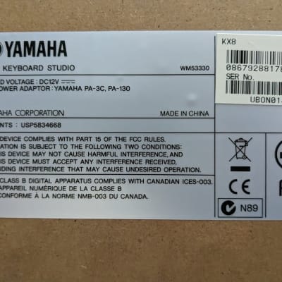 Yamaha KX8 2010 - 2015 image 2