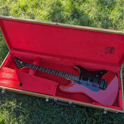 Charvel Model 3 HSS with Rosewood Fretboard 1980s - Red image 8