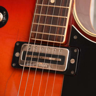 Höfner 477 E2 – 1970 German Vintage Archtop Hollowbody Jazz Guitar / Gitarre image 9