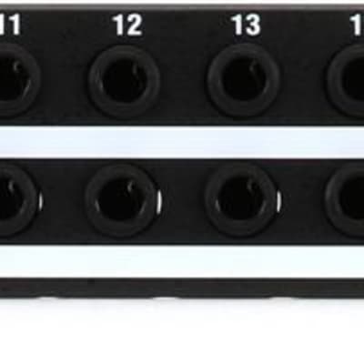 dbx PB-48 48-point 1/4 inch TRS Balanced Patchbay  Bundle with Hosa CSS-802 8-channel 1/4-inch TRS Male Snake - 6.6 foot image 2