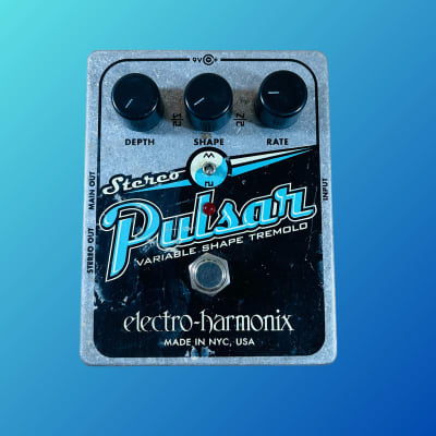 ギター Electro Harmonix Pulsar Electro-Harmonix Stereo Pulsar Tremolo Pedal | Sweetwater